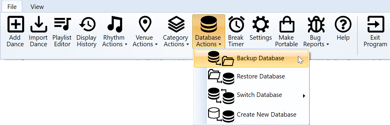 BackupDatabase